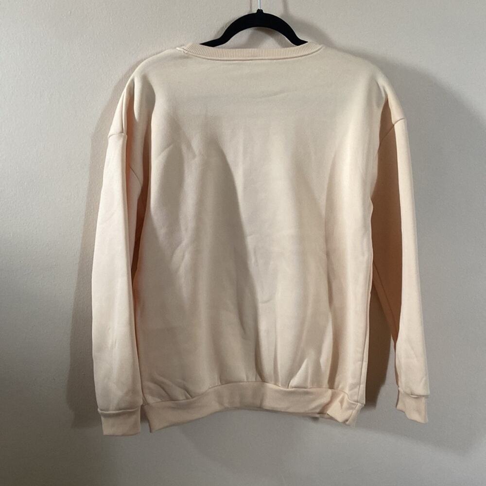 New Fall Halloween Skeleton Sweatshirt Crew Neck Long Sleeve Pumpkins Cute - Picture 5 of 5